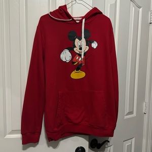 Mickey mouse sweatshirt size medium. Used for disneyland trip
